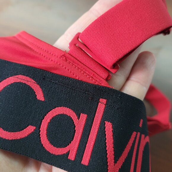 Women's Calvin Klein Bold Logo Micro Bralette – Size M – NWT - Picture 5 of 5